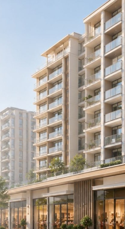 Lucerne Grand — residential tower facade